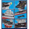 DOUBLE HEIGHT 20307 non  TÀU SÂN BAY 003 bộ đồ chơi xếp lắp ráp ghép mô hình Military Army 003 AIRCRAFT CARRIER Quân Sự Bộ Đội 3129 khối
