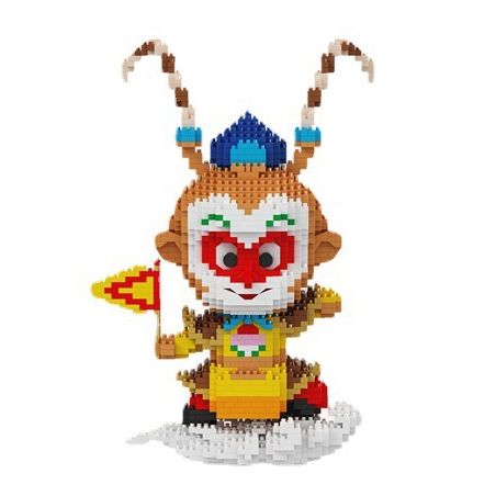 HAPPY BUILD SHINEYU XINYU YC-32017-4 32017-4 YC32017-4 non  VUA KHỈ bộ đồ chơi xếp lắp ráp ghép mô hình Movie & Game Phim Và Trò Chơi