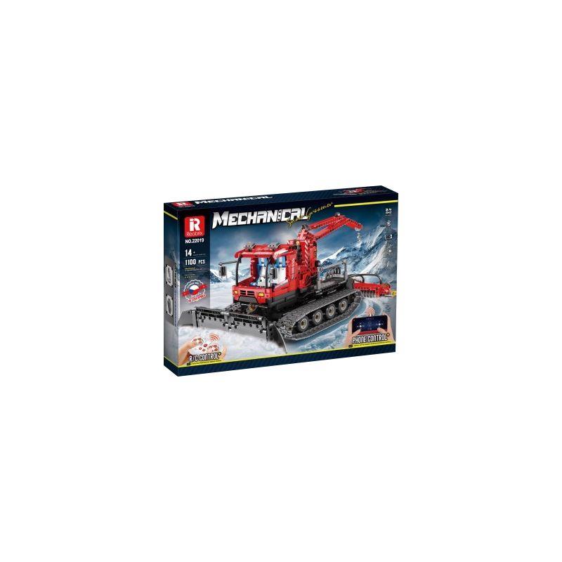 REOBRIX 22019 non  MÁY SAN TUYẾT bộ đồ chơi xếp lắp ráp ghép mô hình  Kỹ Thuật Công Nghệ Cao Mô Hình Phương Tiện 1100 khối