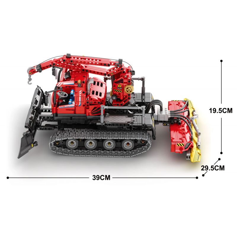 REOBRIX 22019 non  MÁY SAN TUYẾT bộ đồ chơi xếp lắp ráp ghép mô hình  Kỹ Thuật Công Nghệ Cao Mô Hình Phương Tiện 1100 khối