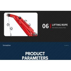 REOBRIX 22019 non  MÁY SAN TUYẾT bộ đồ chơi xếp lắp ráp ghép mô hình  Kỹ Thuật Công Nghệ Cao Mô Hình Phương Tiện 1100 khối