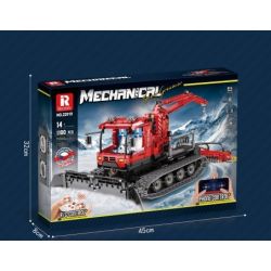 REOBRIX 22019 non  MÁY SAN TUYẾT bộ đồ chơi xếp lắp ráp ghép mô hình  Kỹ Thuật Công Nghệ Cao Mô Hình Phương Tiện 1100 khối