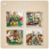 LOZ 1281 non  NÔNG TRẠI bộ đồ chơi xếp lắp ráp ghép mô hình City FARM HOUSE Thành Phố 899 khối