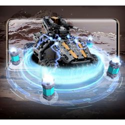 XIAOMI MITU MI ONEBOT XJXL09IQI 09IQI non  XE CHÓ SĂN bộ đồ chơi xếp lắp ráp ghép mô hình  Kỹ Thuật Công Nghệ Cao Mô Hình Phương Tiện 1040 khối