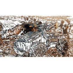 XIAOMI MITU MI ONEBOT XJXL09IQI 09IQI non  XE CHÓ SĂN bộ đồ chơi xếp lắp ráp ghép mô hình  Kỹ Thuật Công Nghệ Cao Mô Hình Phương Tiện 1040 khối