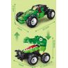 TA GAOLE T1025 1025 non  XE CÁ SẤU LÙI bộ đồ chơi xếp lắp ráp ghép mô hình  Kỹ Thuật Công Nghệ Cao Mô Hình Phương Tiện 440 khối