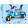 TA GAOLE T1023 1023 non  XE CÁ MẬP KÉO LÙI bộ đồ chơi xếp lắp ráp ghép mô hình  Kỹ Thuật Công Nghệ Cao Mô Hình Phương Tiện 443 khối