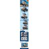 TA GAOLE T1022 1022 non  TYRANNOSAURUS REX LÙI XE bộ đồ chơi xếp lắp ráp ghép mô hình  Kỹ Thuật Công Nghệ Cao Mô Hình Phương Tiện 441 khối