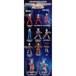 BLOKS 71207 non  GV-03 XUNG KÍCH ĐỊNH MỆNH PHIÊN BẢN PHẦN 12 LOẠI bộ đồ chơi xếp lắp ráp ghép mô hình Ultraman Vệ Binh Vũ Trụ Siêu Nhân Điện Quang