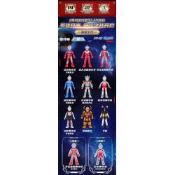 BLOKS 71207 non  GV-03 XUNG KÍCH ĐỊNH MỆNH PHIÊN BẢN PHẦN 12 LOẠI bộ đồ chơi xếp lắp ráp ghép mô hình Ultraman Vệ Binh Vũ Trụ Siêu Nhân Điện Quang