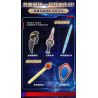 BLOKS 71207 non  GV-03 XUNG KÍCH ĐỊNH MỆNH PHIÊN BẢN PHẦN 12 LOẠI bộ đồ chơi xếp lắp ráp ghép mô hình Ultraman Vệ Binh Vũ Trụ Siêu Nhân Điện Quang