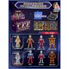 BLOKS 71208 non  SÁCH SIÊU NỔI TIẾNG PHIÊN BẢN TỎA SÁNG SV-02 CHIẾU VŨ TRỤ 8 LOẠI bộ đồ chơi xếp lắp ráp ghép mô hình Ultraman Vệ Binh Vũ Trụ Siêu Nhân Điện Quang