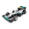 Kazi KY6104 6104 non  DỰ ÁN XE HƠI NỔI TIẾNG ĐUA BENZ F1 KÉO bộ đồ chơi xếp lắp ráp ghép mô hình 340 khối