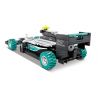 Kazi KY6104 6104 non  DỰ ÁN XE HƠI NỔI TIẾNG ĐUA BENZ F1 KÉO bộ đồ chơi xếp lắp ráp ghép mô hình 340 khối