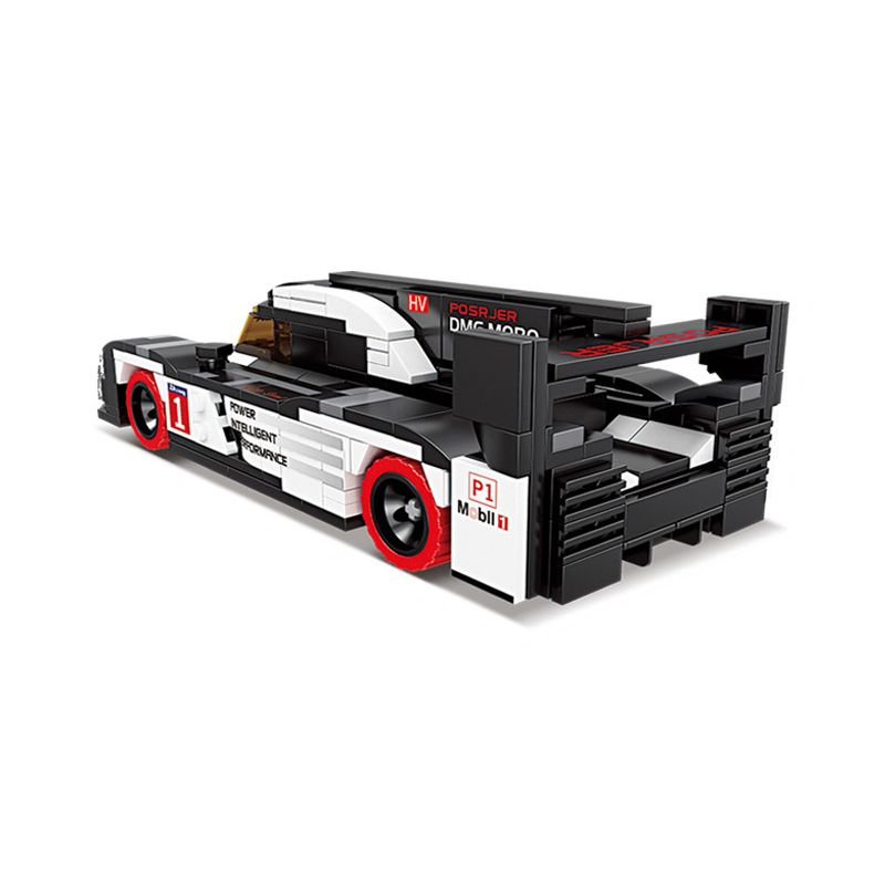 Kazi KY6103 6103 non  919 XE ĐUA ĐƯỜNG DÀI LÙI bộ đồ chơi xếp lắp ráp ghép mô hình 347 khối