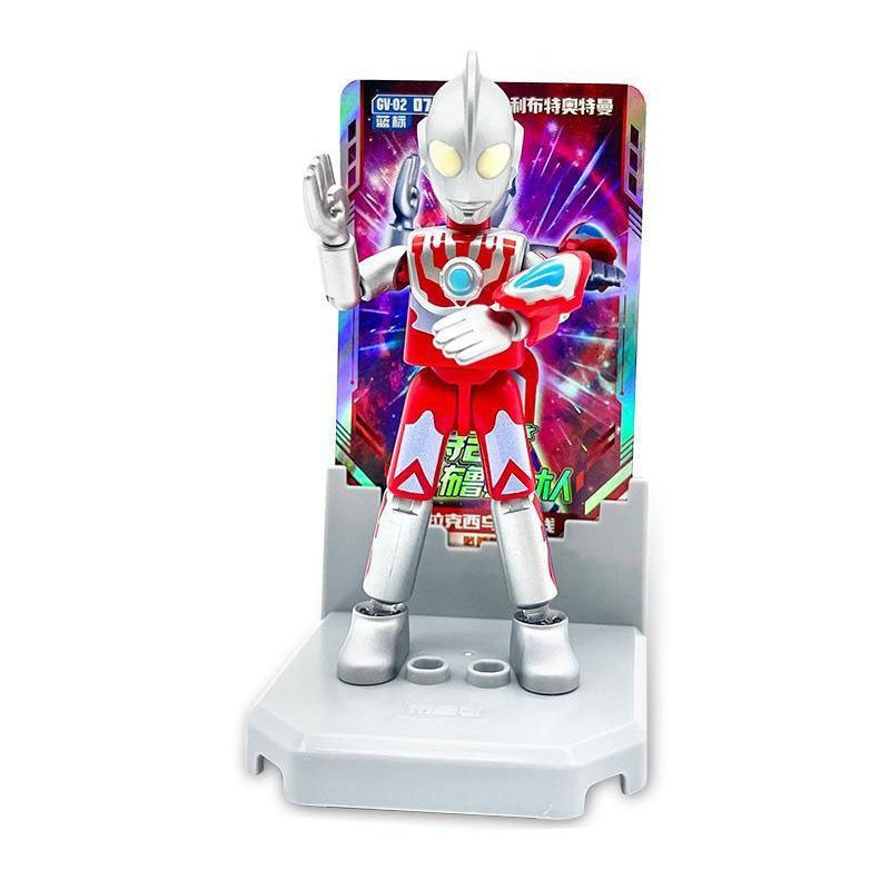 BLOKS 71206 non  GV-02 NEWBORN LEGEND STARS EDITION PHẦN 11 MẪU bộ đồ chơi xếp lắp ráp ghép mô hình Ultraman Vệ Binh Vũ Trụ Siêu Nhân Điện Quang