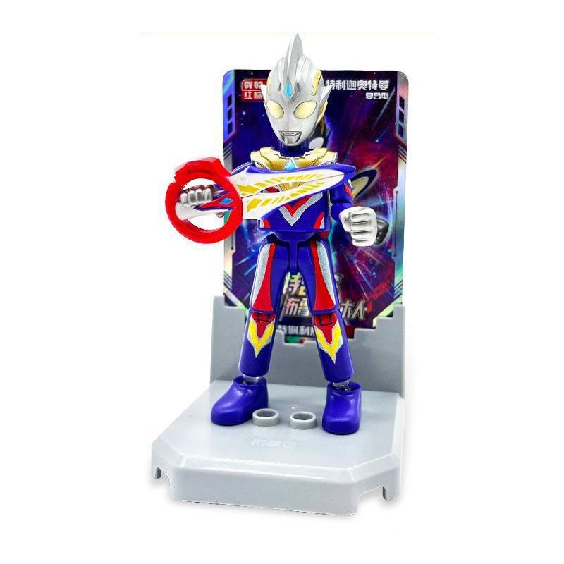 BLOKS 71206 non  GV-02 NEWBORN LEGEND STARS EDITION PHẦN 11 MẪU bộ đồ chơi xếp lắp ráp ghép mô hình Ultraman Vệ Binh Vũ Trụ Siêu Nhân Điện Quang