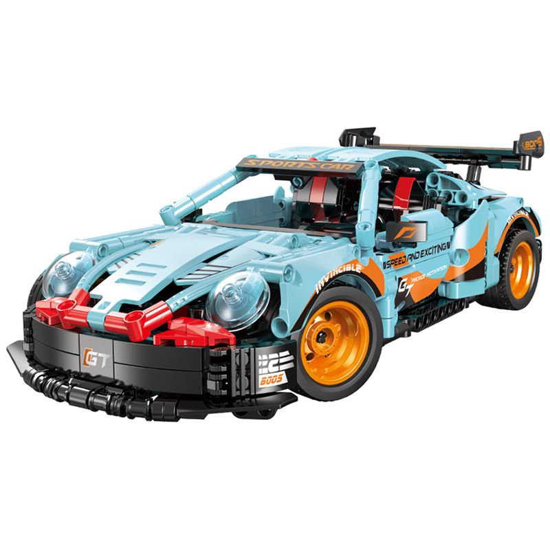 XINGBAO XB-21011 21011 XB21011 non Lego XE Ô TÔ ĐIỀU KHIỂN TỪ XA NHANH VÀ TỨC GIẬN PORSCHE 911 bộ đồ chơi xếp lắp ráp ghép mô hình Technic Kỹ Thuật Công Nghệ Cao Mô Hình Phương Tiện 812 khối