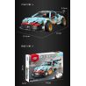 XINGBAO XB-21011 21011 XB21011 non  XE Ô TÔ ĐIỀU KHIỂN TỪ XA NHANH VÀ TỨC GIẬN PORSCHE 911 bộ đồ chơi xếp lắp ráp ghép mô hình  Kỹ Thuật Công Nghệ Cao Mô Hình Phương Tiện 812 khối