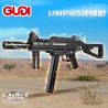 GUDI 40602 non  SÚNG TIỂU LIÊN UMP45 8 TỔ HỢP bộ đồ chơi xếp lắp ráp ghép mô hình Gun UNIVERSAL MACHINE PISTOL 45 351 khối