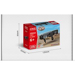 GUDI 40602 non  SÚNG TIỂU LIÊN UMP45 8 TỔ HỢP bộ đồ chơi xếp lắp ráp ghép mô hình Gun UNIVERSAL MACHINE PISTOL 45 351 khối