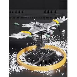 QIZHILE U0116 0116 non  ĐẠI BÀNG TRINH SÁT VŨ TRANG bộ đồ chơi xếp lắp ráp ghép mô hình Bionic Mechanics FORCE RECON Sinh Vật Máy