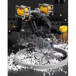 QIZHILE U0115 0115 non  CHUYỂN PHÁT NHANH BLACK PANTHER bộ đồ chơi xếp lắp ráp ghép mô hình Bionic Mechanics SONIC EXPRESS Sinh Vật Máy