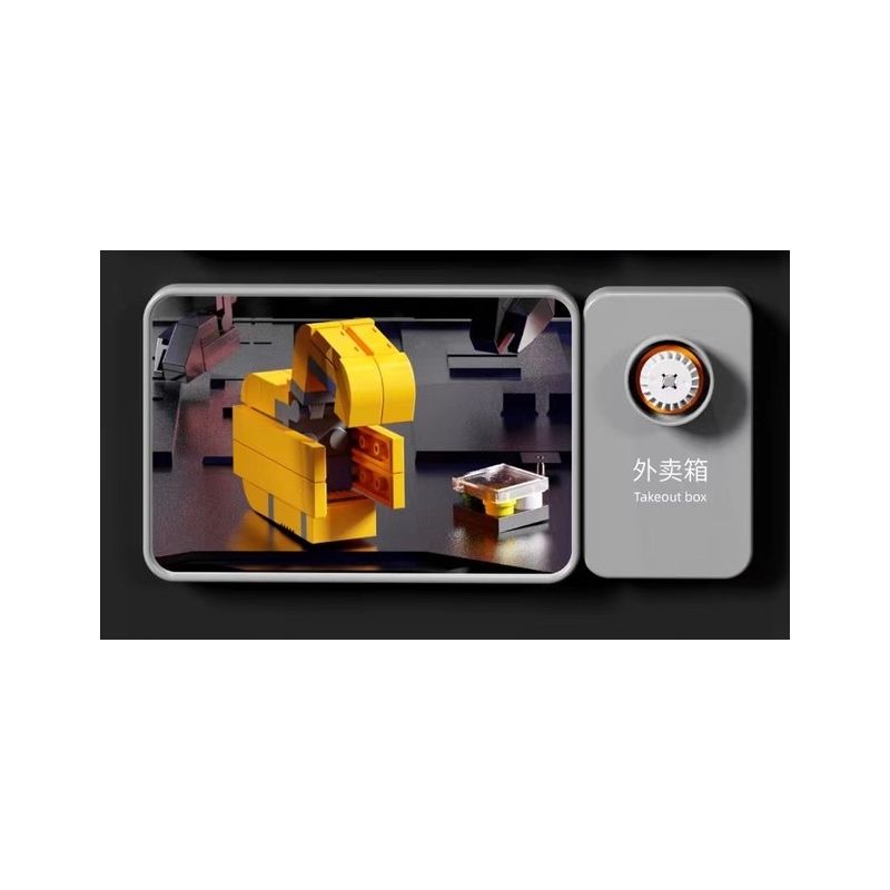 QIZHILE U0115 0115 non  CHUYỂN PHÁT NHANH BLACK PANTHER bộ đồ chơi xếp lắp ráp ghép mô hình Bionic Mechanics SONIC EXPRESS Sinh Vật Máy