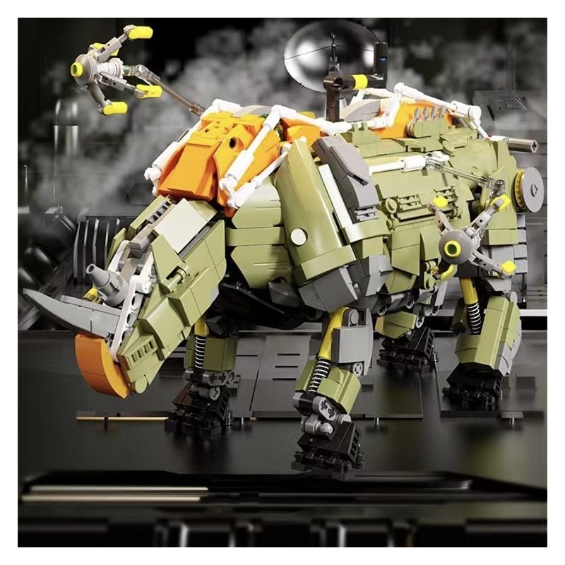 QIZHILE U0113 0113 non Lego ĐỊNH HƯỚNG NỔ TÊ GIÁC bộ đồ chơi xếp lắp ráp ghép mô hình Bionic Mechanics DIRECTIONAL DEMOLITION Sinh Vật Máy