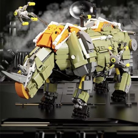 QIZHILE U0113 0113 non  ĐỊNH HƯỚNG NỔ TÊ GIÁC bộ đồ chơi xếp lắp ráp ghép mô hình Bionic Mechanics DIRECTIONAL DEMOLITION Sinh Vật Máy