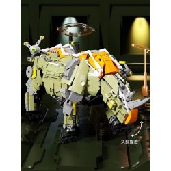 QIZHILE U0113 0113 non  ĐỊNH HƯỚNG NỔ TÊ GIÁC bộ đồ chơi xếp lắp ráp ghép mô hình Bionic Mechanics DIRECTIONAL DEMOLITION Sinh Vật Máy