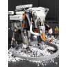 QIZHILE U0112 0112 non  VOI CƠ KHÍ CỨU HỎA bộ đồ chơi xếp lắp ráp ghép mô hình Bionic Mechanics FIRE RESCUE Sinh Vật Máy