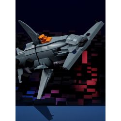 QIZHILE U0110 0110 non  ĐỘI TUẦN TRA BỜ BIỂN CÁ MẬP ĐẦU BÚA bộ đồ chơi xếp lắp ráp ghép mô hình Bionic Mechanics COAST GUARD Sinh Vật Máy