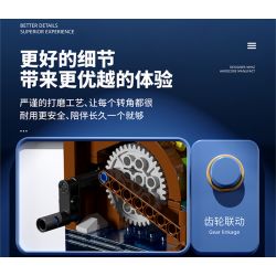 QIZHILE U0110 0110 non  ĐỘI TUẦN TRA BỜ BIỂN CÁ MẬP ĐẦU BÚA bộ đồ chơi xếp lắp ráp ghép mô hình Bionic Mechanics COAST GUARD Sinh Vật Máy