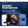 QIZHILE U0110 0110 non  ĐỘI TUẦN TRA BỜ BIỂN CÁ MẬP ĐẦU BÚA bộ đồ chơi xếp lắp ráp ghép mô hình Bionic Mechanics COAST GUARD Sinh Vật Máy