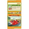 GUDI 60020 non  CẢNH THẾ GIỚI TƯƠNG LAI BỘ 6 KIỂU bộ đồ chơi xếp lắp ráp ghép mô hình Plants Vs Zombies Hoa Quả Nổi Giận 427 khối