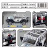 ZHEGAO QL0499 0499 non  XE ĐỊA HÌNH KÉO LÙI MÀU TRẮNG bộ đồ chơi xếp lắp ráp ghép mô hình  Kỹ Thuật Công Nghệ Cao Mô Hình Phương Tiện 664 khối