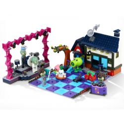 GUDI 60017 non  BỘ CẢNH THỜI KỲ ĐỒ ĐÁ bộ đồ chơi xếp lắp ráp ghép mô hình Plants Vs Zombies Hoa Quả Nổi Giận 713 khối