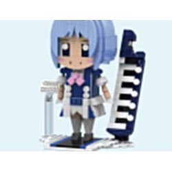 ZHEGAO 00342 non  ANH HÙNG BÀN PHÍM bộ đồ chơi xếp lắp ráp ghép mô hình KEYBOARDIST 410 khối