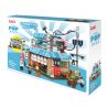 JAKI JK2361 2361 non  NHÀ HÀNG MÌ KAWAMACHI RAMEN NHẬT BẢN QUANG CẢNH ĐƯỜNG PHỐ bộ đồ chơi xếp lắp ráp ghép mô hình Modular Buildings Mô Hình Nhà Cửa