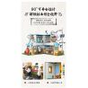 JAKI JK2361 2361 non  NHÀ HÀNG MÌ KAWAMACHI RAMEN NHẬT BẢN QUANG CẢNH ĐƯỜNG PHỐ bộ đồ chơi xếp lắp ráp ghép mô hình Modular Buildings Mô Hình Nhà Cửa