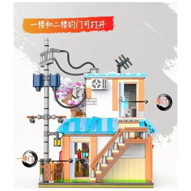 JAKI JK2361 2361 non  NHÀ HÀNG MÌ KAWAMACHI RAMEN NHẬT BẢN QUANG CẢNH ĐƯỜNG PHỐ bộ đồ chơi xếp lắp ráp ghép mô hình Modular Buildings Mô Hình Nhà Cửa JAKI JK2361 2361 non  NHÀ HÀNG MÌ KAWAMACHI RAMEN NHẬT BẢN QUANG CẢNH ĐƯỜNG PHỐ bộ đồ chơi xếp lắp ráp ghép mô hình Modular Buildings Mô Hình Nhà Cửa