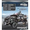 Enlighten 11020 Qman 11020 non  XE CẢNH SÁT ĐẶC BIỆT HỔ RĂNG KIẾM bộ đồ chơi xếp lắp ráp ghép mô hình City Thành Phố 1250 khối