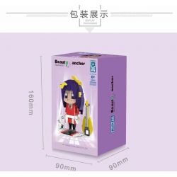 ZHEGAO 00340 non  NGHỆ SĨ GUITAR bộ đồ chơi xếp lắp ráp ghép mô hình GUITARIST 400 khối