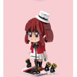 ZHEGAO 00339 non  CA SĨ bộ đồ chơi xếp lắp ráp ghép mô hình SINGER 386 khối