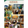 ZHEGAO 00982 non  THÀNH PHỐ HỒNG KÔNG bộ đồ chơi xếp lắp ráp ghép mô hình Modular Buildings HONGKONG CITY Mô Hình Nhà Cửa 4184 khối