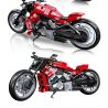 JIESTAR 91020 non  HARLEY DAVIDSON ĐÊM BÁNH LÁI bộ đồ chơi xếp lắp ráp ghép mô hình  NIGHT ROD Kỹ Thuật Công Nghệ Cao Mô Hình Phương Tiện 849 khối