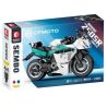 SEMBO 705301 non  GIÓ XUÂN XE MÁY 250SR bộ đồ chơi xếp lắp ráp ghép mô hình Motorcycle Motorbike CFMOTO Xe Hai Bánh 304 khối