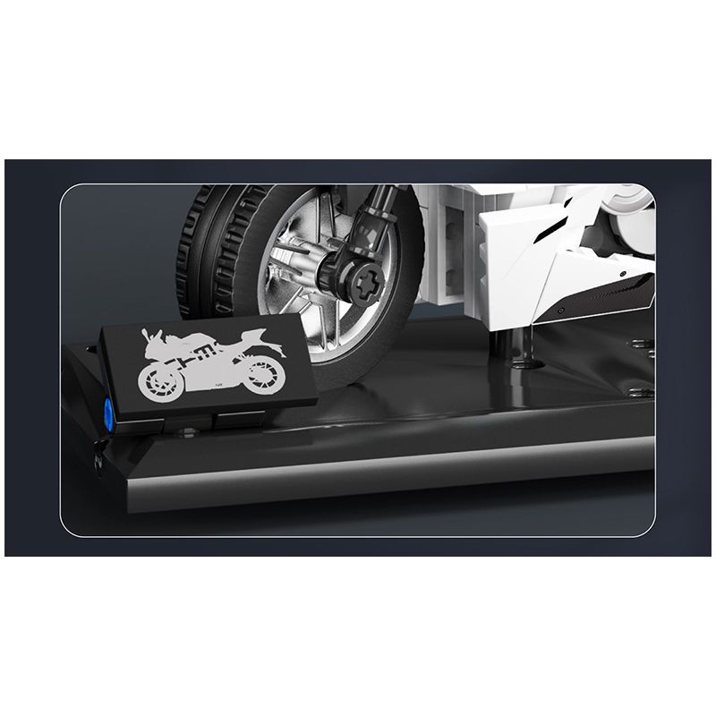 SEMBO 705301 non  GIÓ XUÂN XE MÁY 250SR bộ đồ chơi xếp lắp ráp ghép mô hình Motorcycle Motorbike CFMOTO Xe Hai Bánh 304 khối