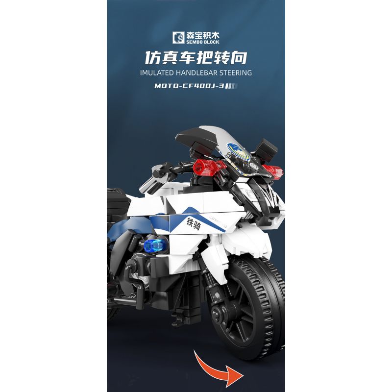 SEMBO 705300 non  XE MÁY CHUNFENG CF400J-3 bộ đồ chơi xếp lắp ráp ghép mô hình Motorcycle Motorbike CFMOTO Xe Hai Bánh 368 khối SEMBO 705300 non  XE MÁY CHUNFENG CF400J-3 bộ đồ chơi xếp lắp ráp ghép mô hình Motorcycle Motorbike CFMOTO Xe Hai Bánh 368 khối